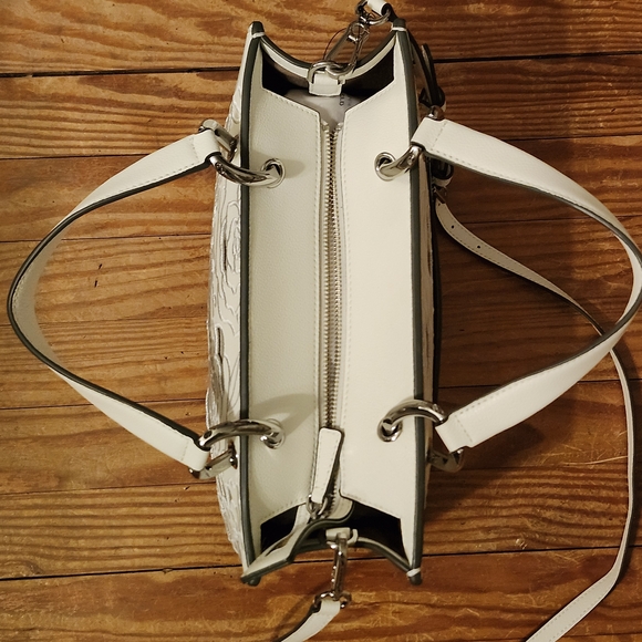 Karl Lagerfeld White Floral Tote Bag - Picture 3 of 10